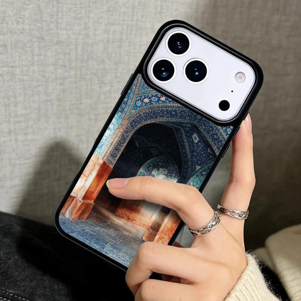 Capa Hülle für iPhone 17 Air 16 Pro Max 15 Plus 11 13 Mini 14 12 Rückseite Handyhülle Imam Ali Islamisch Schiitisch Heilig