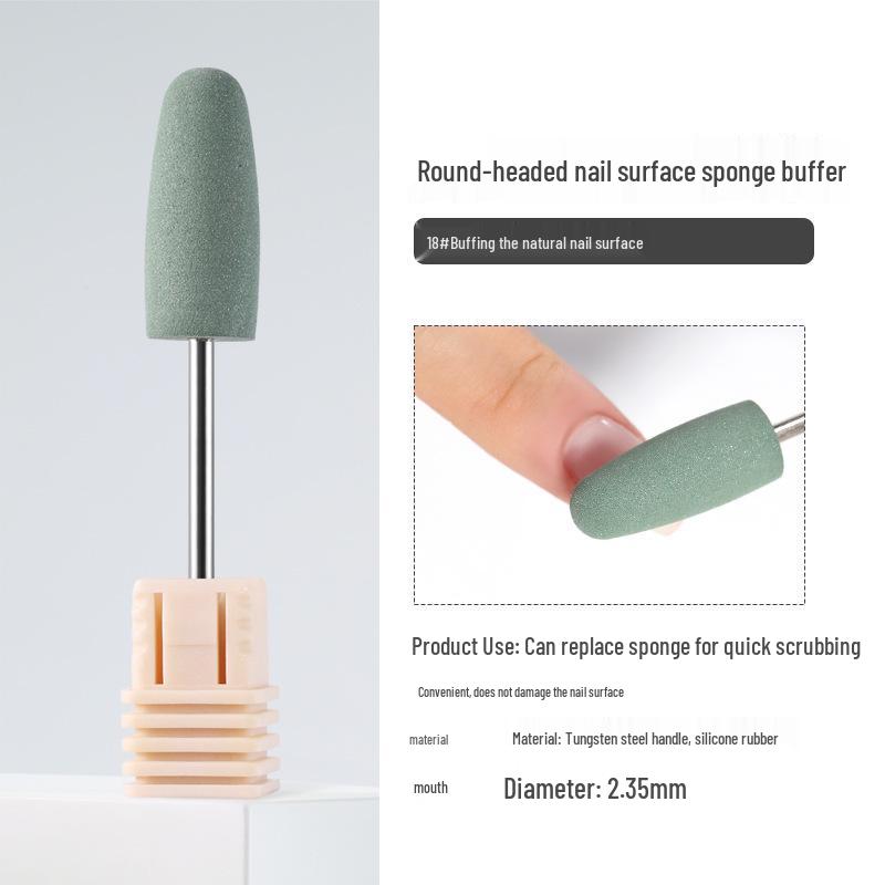AMDMG 5-in-1 Tungsten Steel Nail Art Grinder Exfoliating Pre-treatment Tool Set