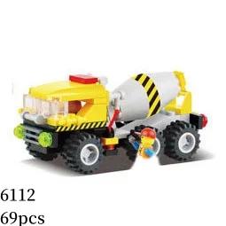 MOC Engineering Truck Building Blocks City Construction Crane Bulldozer Car Bricks Set Children Kids Toys for Boy