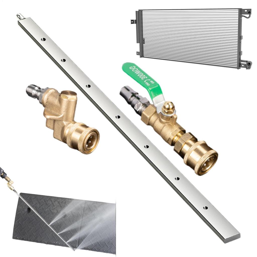 High Pressure Cleaning Wand For Car Water Tank Radiator Condenser Removal-Free Clean Spray For Wash Gun Quick Connect