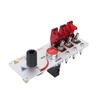 5 in 1 DC 12V Flip Up Ignition Toggle Switch Panel Car Engine Start Push Button with Led