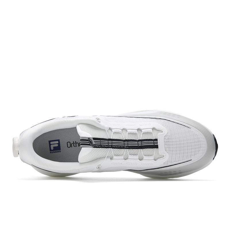 Fila Low Top Casual Training Physical Fitness Test & Exam City Commuting Running Shoes Men's Bright White A12M531129FBW