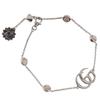 Double G Bracelet Silver925/Mother of Pearl 6.3g Women Used