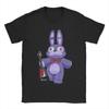 FNAF At Freddys Men's Humorous T-shirt Round Neck T-shirt Short Sleeve Top Casual T-shirt