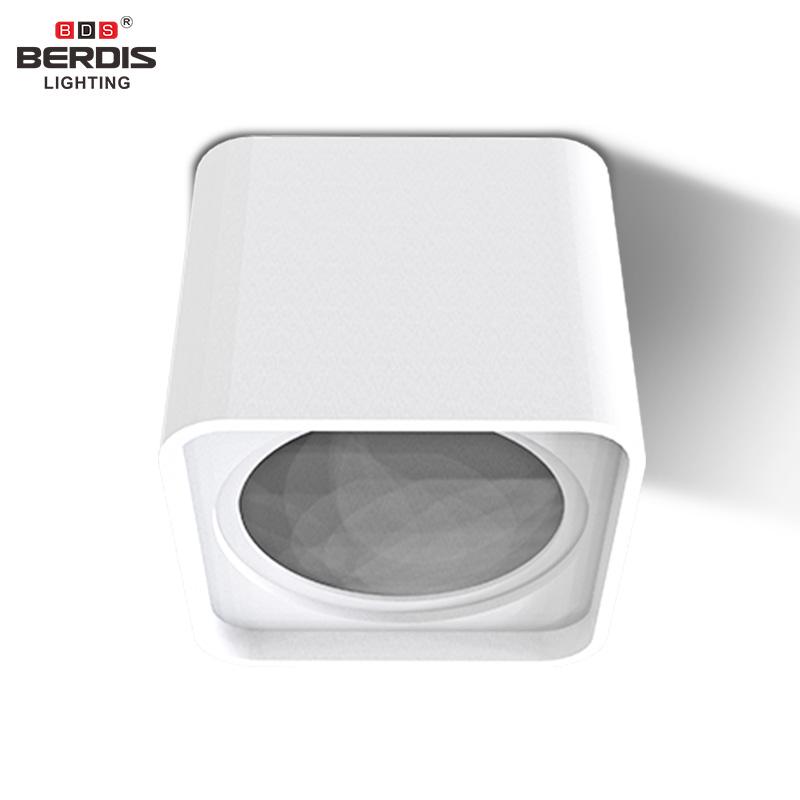 European Minimalist Style Surface Mounted Spotlight Warm Light LED Square Ceiling Mounted Downlight 5