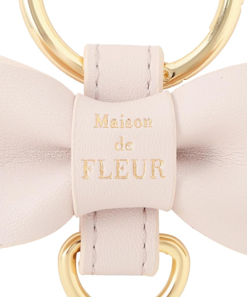 Maison de FLEUR Ribbon Size Other 08001389100 Keyring, Black, F, Accessories,