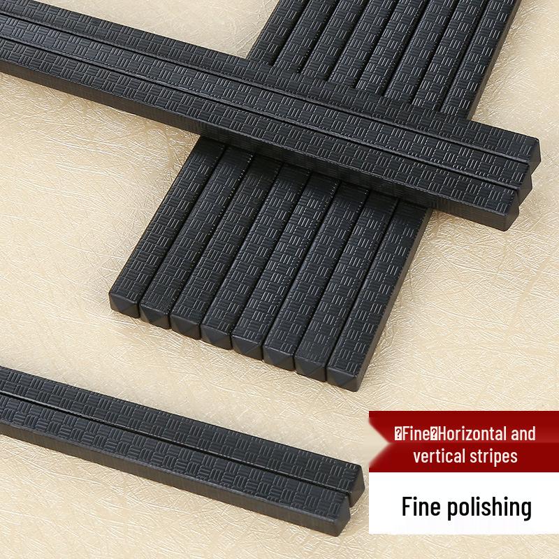 Luxury Non-Slip Heat-Resistant Mold-Resistant Alloy Chopsticks for Home, Hotel & Restaurant Use