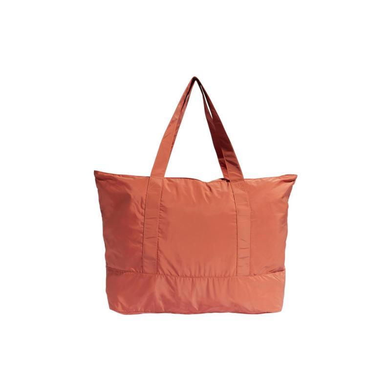 Adidas Recycled Polyester Plain Weave Fabric Portable Sports Bag, Gym Bag Women's Brown Adidas HY4086