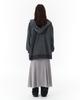 Pahisum Striped Mermaid Skirt_Light Gray