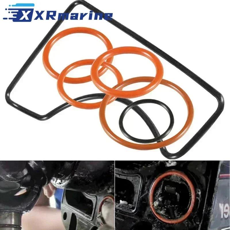 

Для Mercury Quicksilver Комплект високих прокладок корпусу редуктора Bravo 1 2 3 Outdrive 16755Q1 16755T 1 Gasket Seal Kit