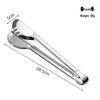 Stainless Steel Heat-Resistant Food Tongs
