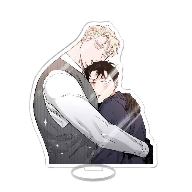 Roses And Champagne Korean Anime Peripherals Zheng Yiyuan Acrylic Stands Collectible Desk Ornaments Creative Birthday Gifts Toy