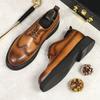 Fashion Shoes Genuine Casual Leather Shoes High Quality Dress Shoes Man Male Genuine Leather Social Shoe Men Shoes Leather Shoes Men