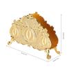 Innovative Shape Desktop Napkin Holder Stand Rack Storage Organizer for Restaurant Hotel