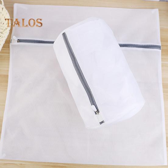 4 ks/sada sada síťovaných sáčků na prádlo sada nerezových zipů zavírání voštinový organizér sáčků na prádlo praní a sušení sáčky na prádlo