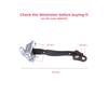 BDP1370-1 2 Pieces Rear Door Stop Check Assy Limiter Strap for Toyota Yaris Vitz MK3 P13 2010-2014 Vios P15 Verso S P12 Pre-Facelift 6863052120