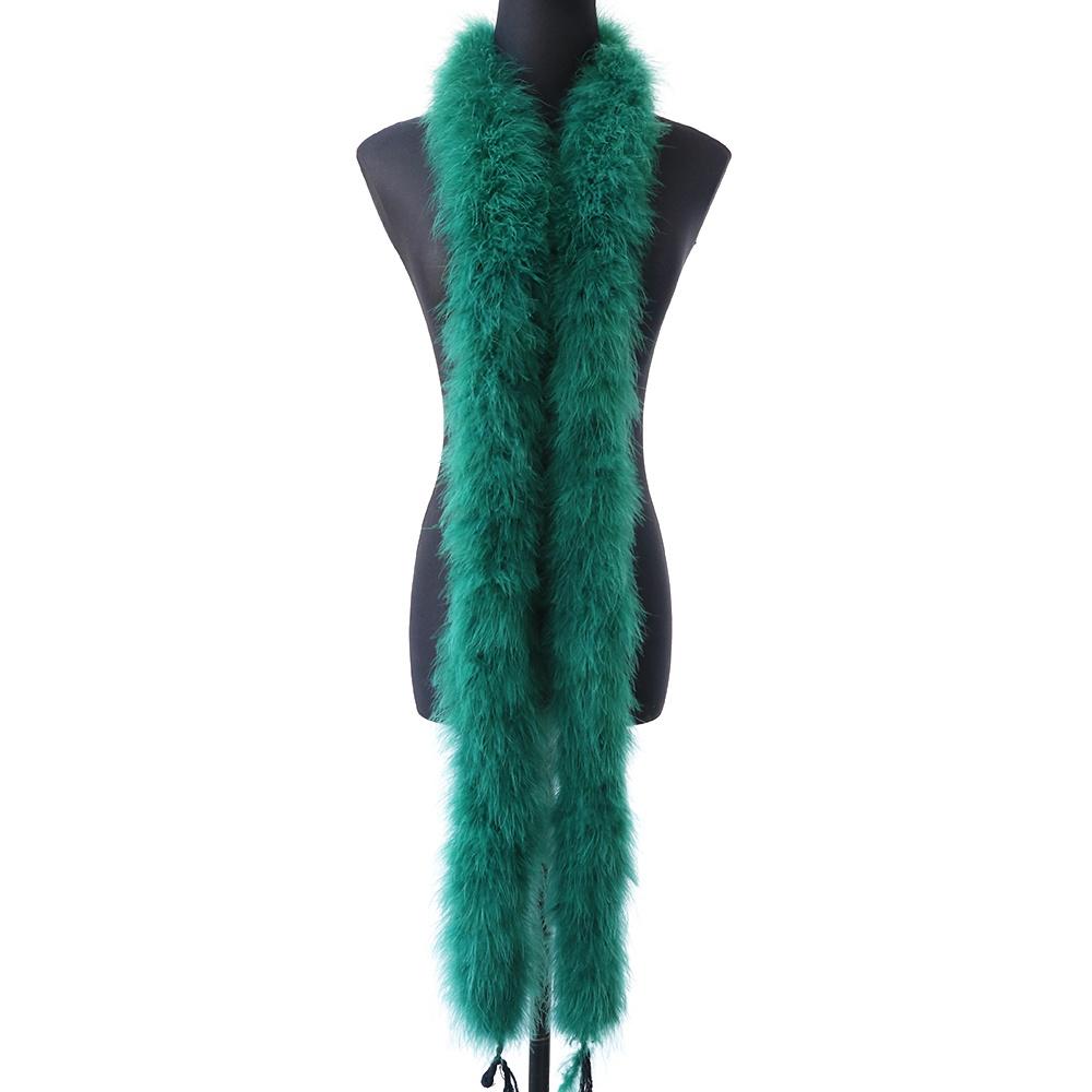 DIY 50Gram Pink Fluffy Turkey Marabou Feathers Boa for Wedding Carnival Dress Costumes Decoration Scarf Shawl Boas Sewing Crafts 2M