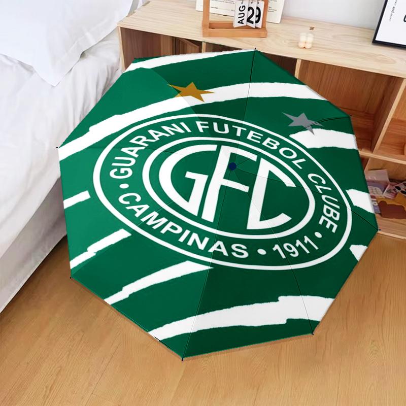1PC Football Club Emblem Printed Umbrella Folding umbrella, automatic umbrella 8-Frame for Travel, camping Fan gifts Christmas Gifts