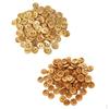 200Pcs Handmade Wood Buttons 2 Holes Sewing Crafts