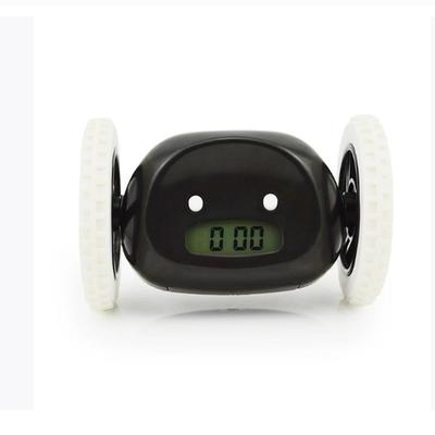 CLOCKY Alarm Clock On Wheels (Original) Extra Loud for Heavy Sleeper (Adult or Kid Bedroom Robot Clockie) Funny, Rolling, Run-Away, Moving, Jumping