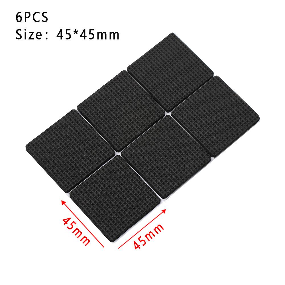 1-24PCS Anti Slip Bumper Damper Furniture Leg Feet Rug Felt Pads Thickening Self Adhesive Mat Chair Table Protector Anti Noisy