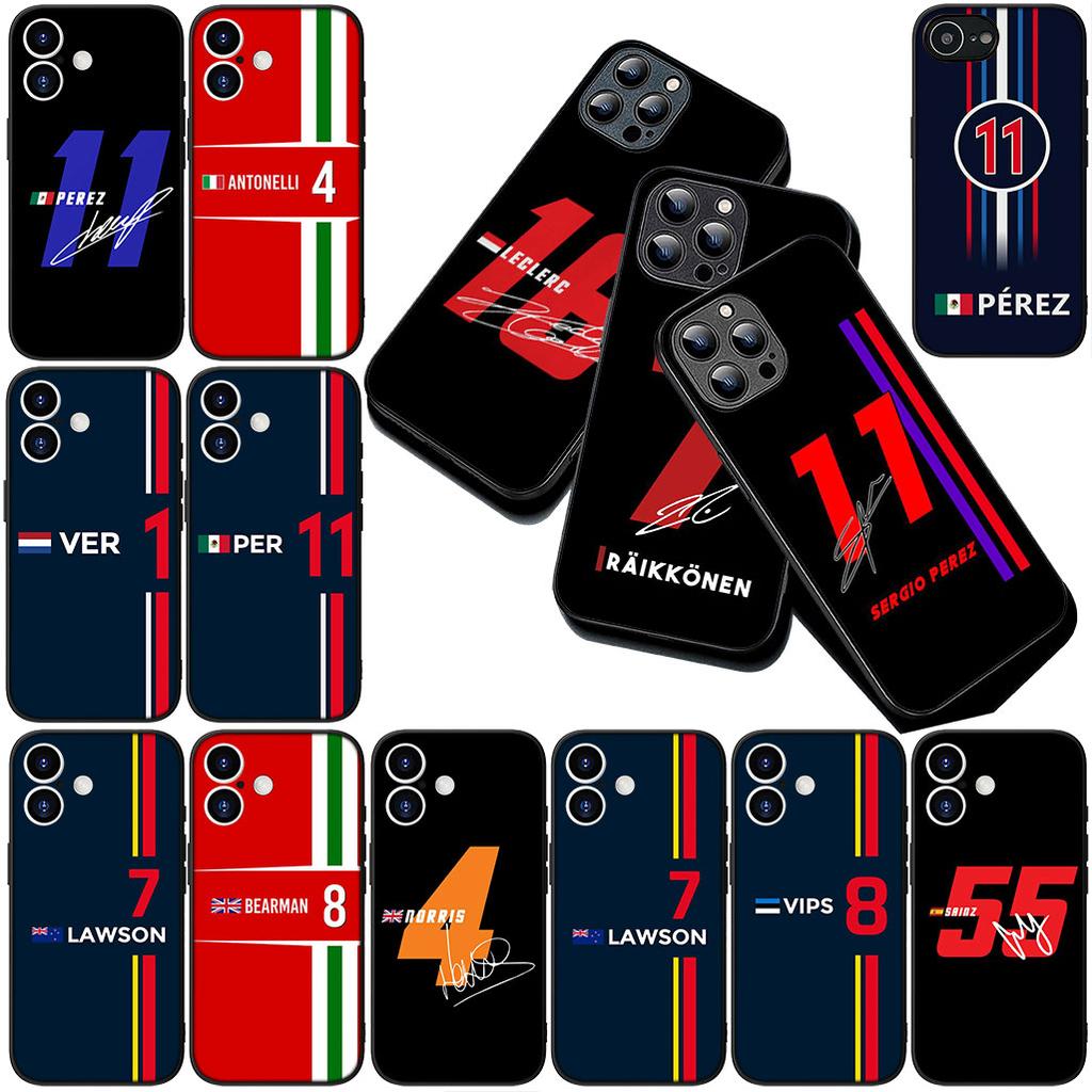 for Samsung Galaxy A35 A36 A55 A26 A05 A06 A14 A50 A51 A53 A54 A12 A13 A23 Case f-Formulas 1 F1s Racing No 11 4 44 16 7 8 55