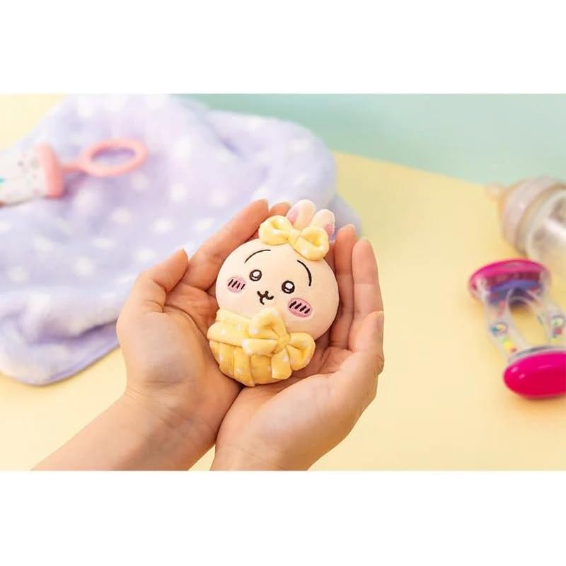 Chiikawa Cuddle Swaddle Petit Mini Mascot Plush (Usagi)