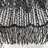Thin Polyester Sparkling Border Wrap Highlighting Complex Embroidery For Travel Accessories And Formal Instances
