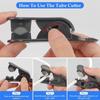 Convenient 15m Water Kit Tap Connectors External Water Filter Holder Inlines Shut Off Valves Plastic Material for Fridges