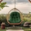 Outdoor Hanging Basket Chair Sitting Cushion All Season Hanging Chair Cushions Balcony Garden Cushion Hammock Chair Cushions