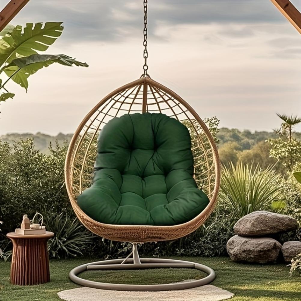 Outdoor Hängekorb Stuhl Sitzkissen Ganzjahres Hängestuhl Kissen Balkon Garten Kissen Hängemattenstuhl Kissen