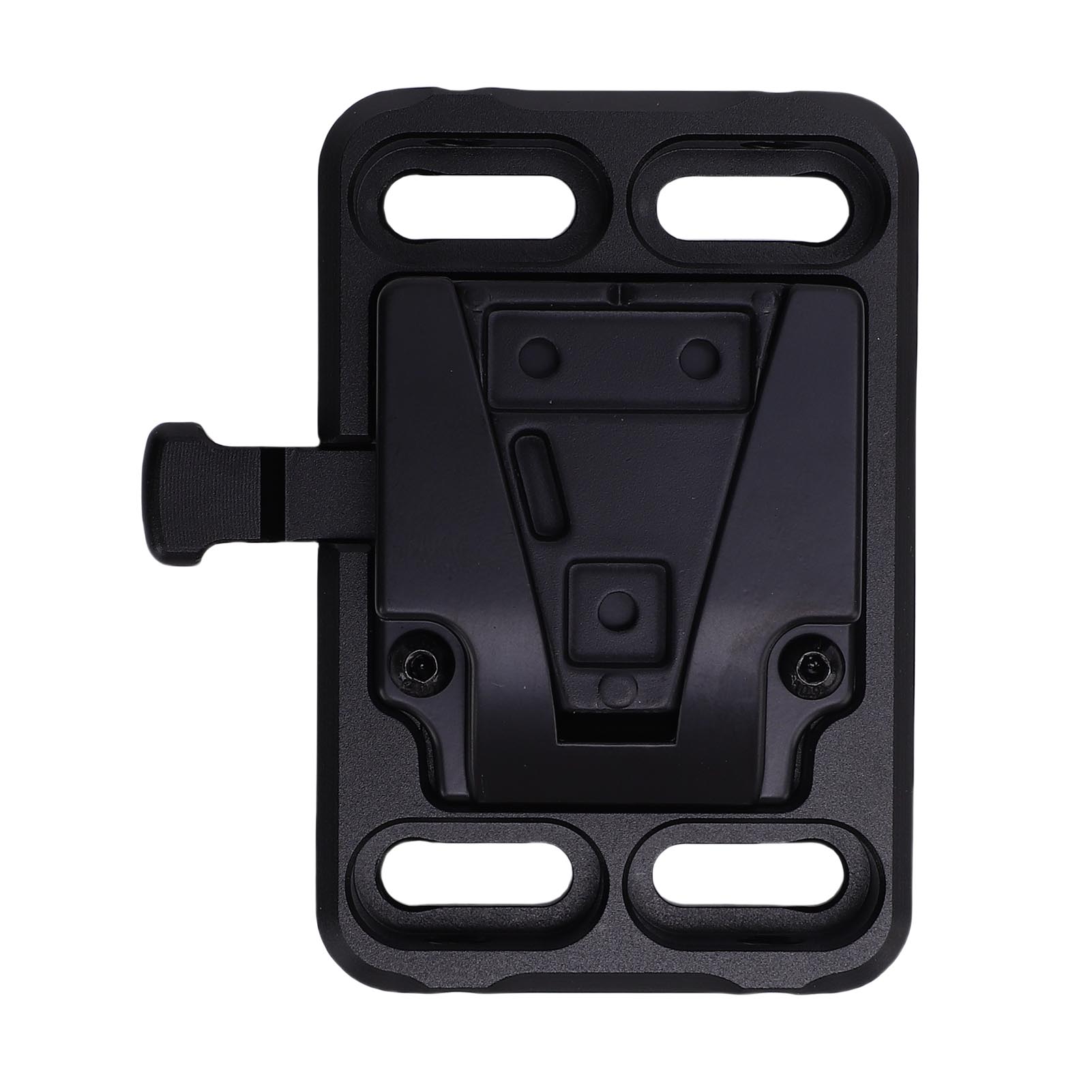 

V Mount Battery Plate 1 4in 3 8in Threaded Holes Universal V Lock Battery Mounting Plate for Camera Cage Rig