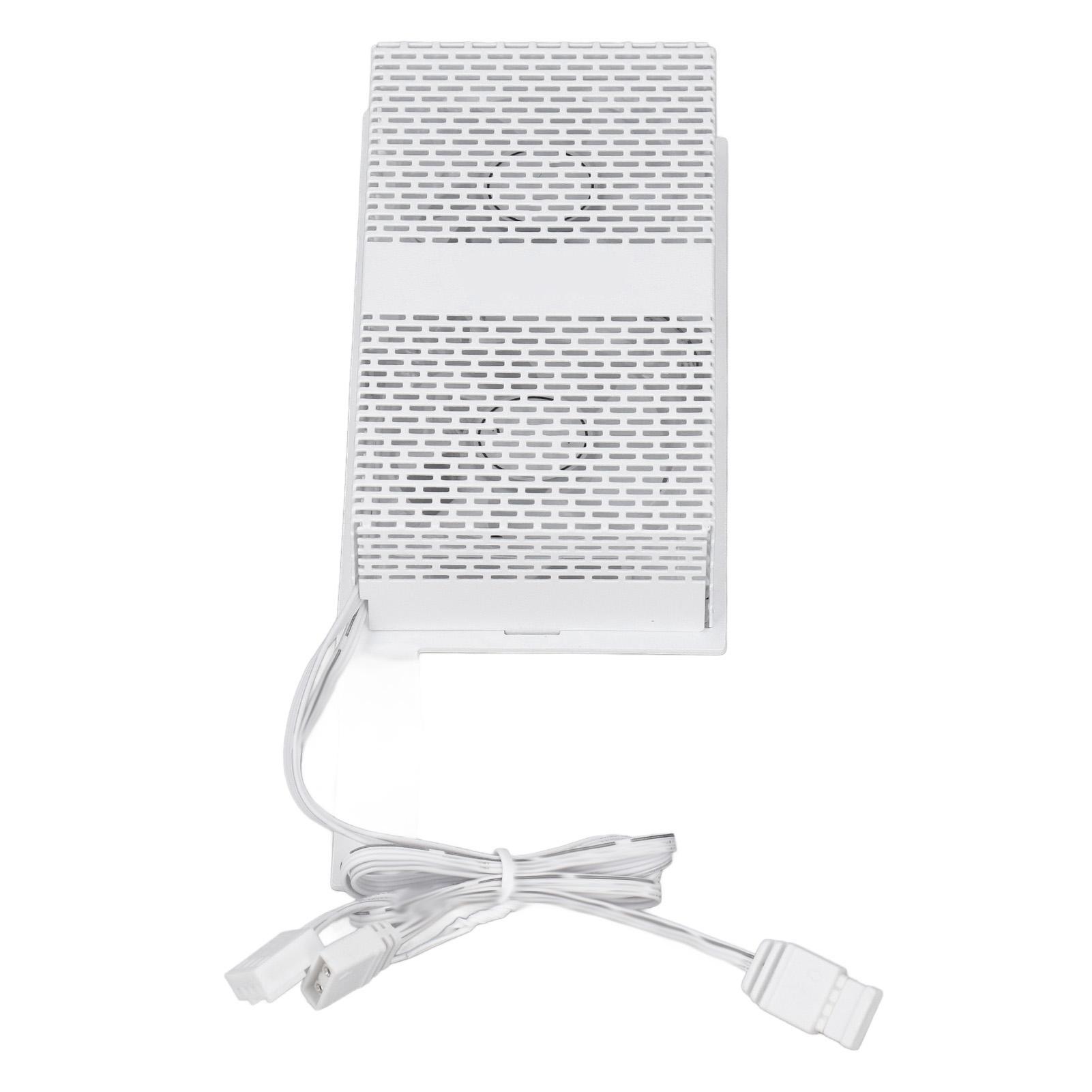 

Memory Active Heatsink Highly Efficient ARGB Synchronized Light Effect RAM Memory Module Cooling Radiator Memory Heat белый