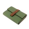 Used 12695 Vertical Wallet Small C660S86X01 6465 7942 Current Green Tan Brown Anagram Rosemary Unisex from Japan