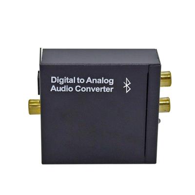 Bluetooth Digital-to-Analog Audio Converter with Headphone Jack & Coaxial Decoder