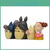 Cartoon My Neighbor Totoro und Mei Harzfiguren für Gartenlandschaftsgestaltung und Heimdekorations-Enthusiasten