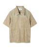 YOUNEEDGARMENTS Military Terry Half Zip (Beige)