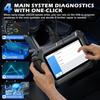 D5 OBD2 Scanner, Car Diagnostic Tool with 10 Resets, EPB, Throttle Relearn, ABS Bleed, Check Engine Light Reader, Free Update