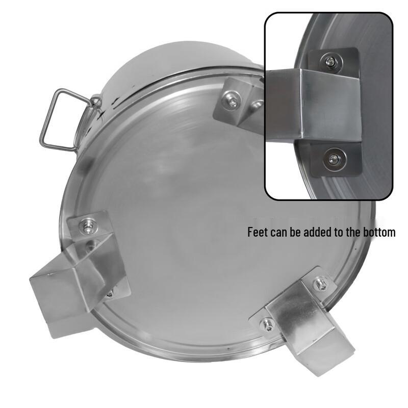 ZISIZ Portable Stainless Steel Outdoor Wood & Charcoal Stove