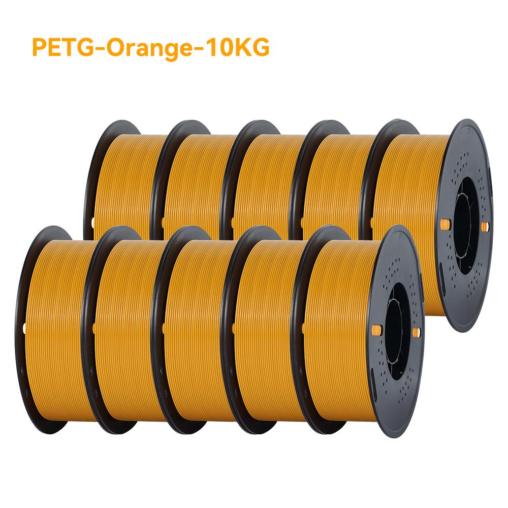 KINGROON 22LBS PETG veya PLA filament 3D Yazıcı Filament 10 Rulo 1KG 1.75MM Çevre Dostu İyi Tokluk Karışık Renk Ücretsiz Kargo