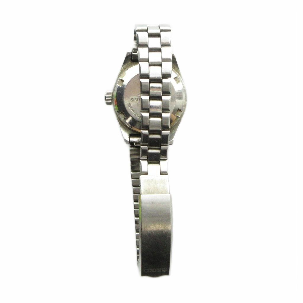 SEIKO with Silver 2205-0670 Watch, Hand-Wound, Calendar, Color, GY18/ MQ, Ladies'