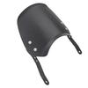 Motorcycle   Aluminum   Front Wind Deflector with Mount for 6.5in to 9.45in Round Headlights