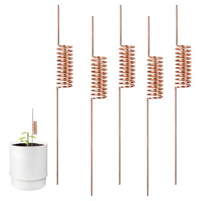 45357 Pcs Copper Wire Coil for Gardening Electroculture Copper Antennas Stakes Spiral Copper Coil Stakes