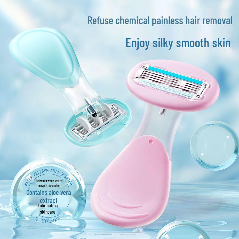 Women's Manual Epilator Razor for Armpit and Leg Hair, Free Shipping