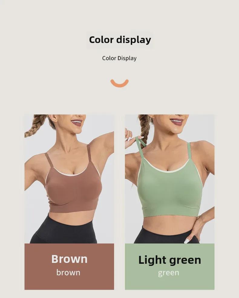 Damen Verstellbarer Sport-BH mit dünnen Trägern - Yoga, Laufen, Pilates Florales Design