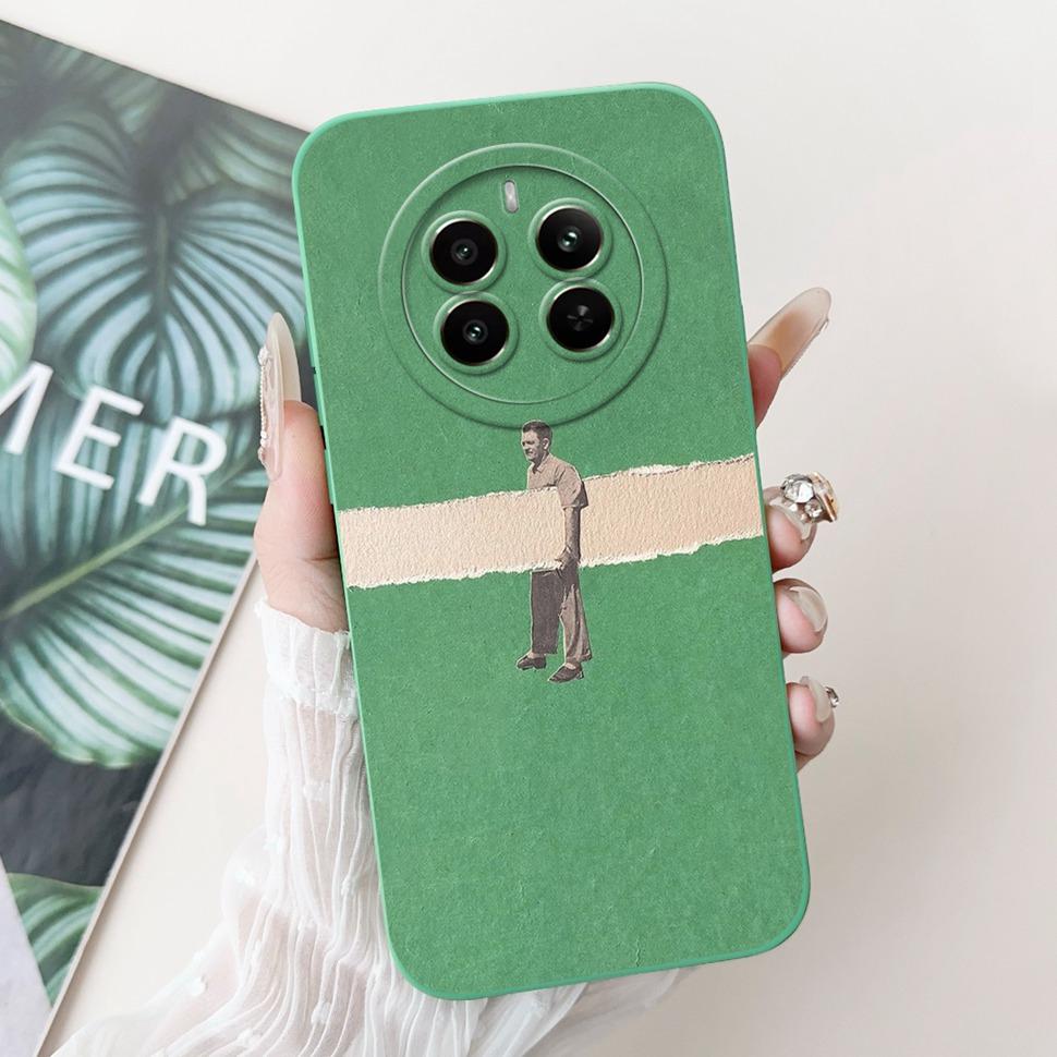 For Realme 12 Pro 5G Case RMX3842 RMX3843 Cover Fashion Panda Painted Phone Case For Realme 12 Realme12 Pro 5G 2024 Soft Cover