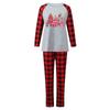 Christmas Print Family Matching Long Sleeved Parent-child Suit Home Clothes Suit Fall