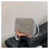 2024 Spring New Fashion Silver Street Trendy Shoulder Bag Pu Material