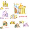 Creative Park Series Street Building Blocks Coffee Shop Children's Toys