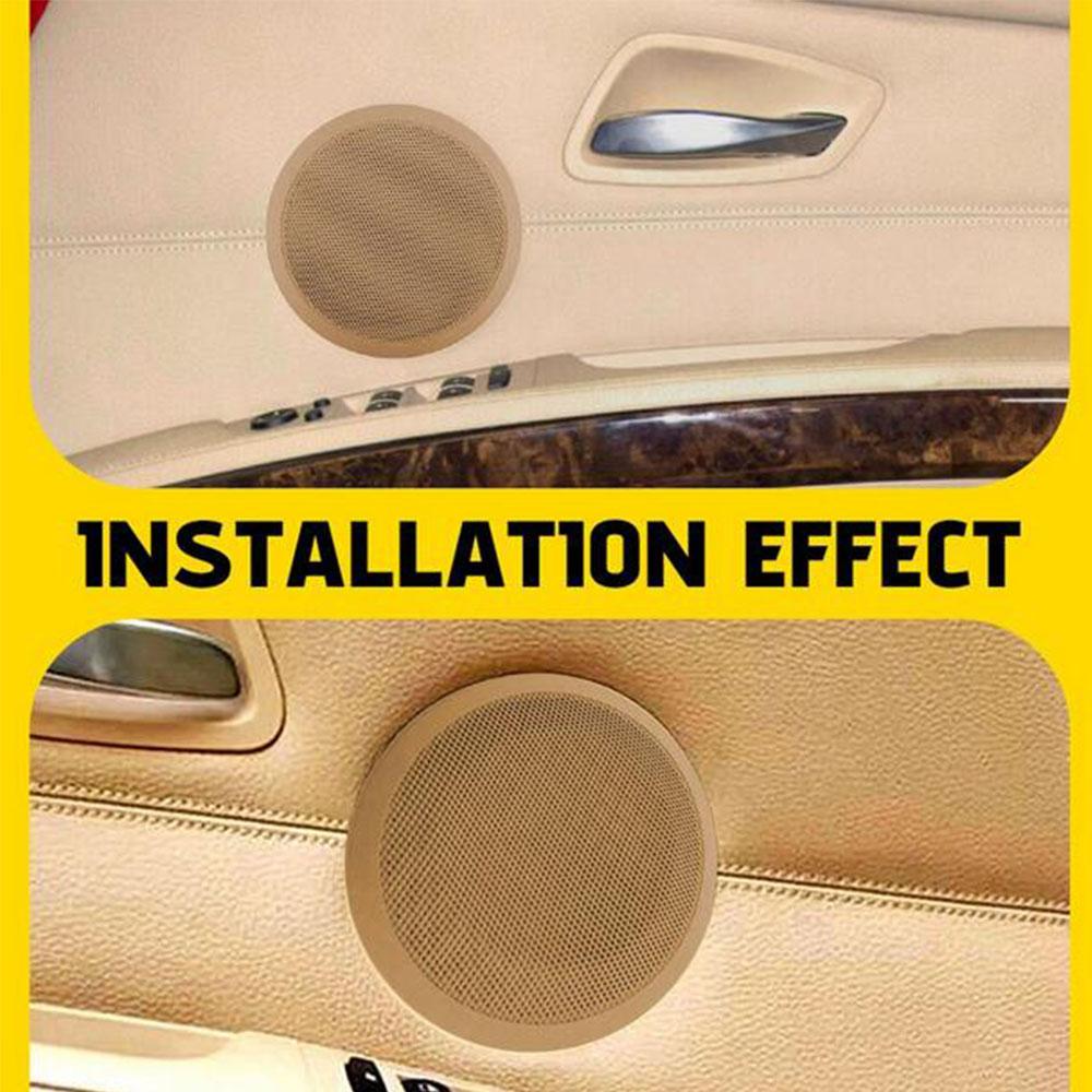 51417144559 Front Door Speaker Cover For BMW, Beige